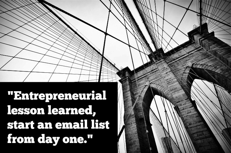 Entrepreneur Advice: Start an Email List